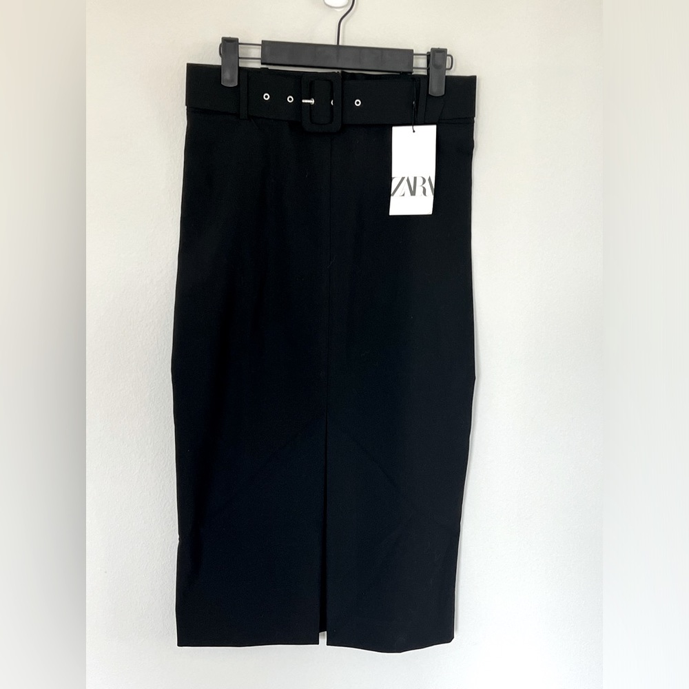 ZARA NWT Women’s Black Pencil Skirt, Size Small